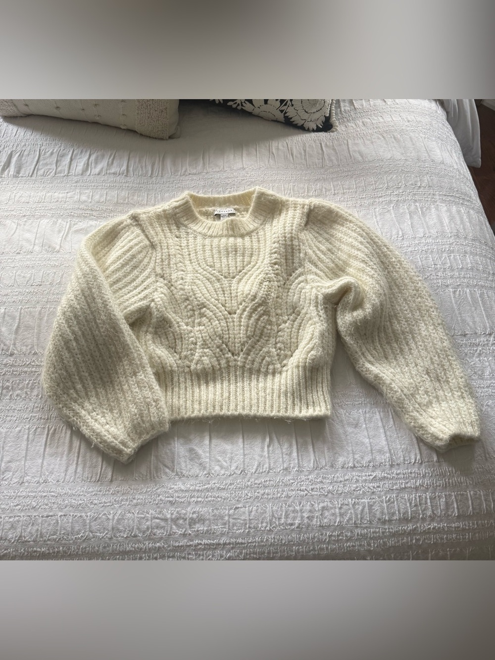Topshop Cable Knit Women’s Sweater